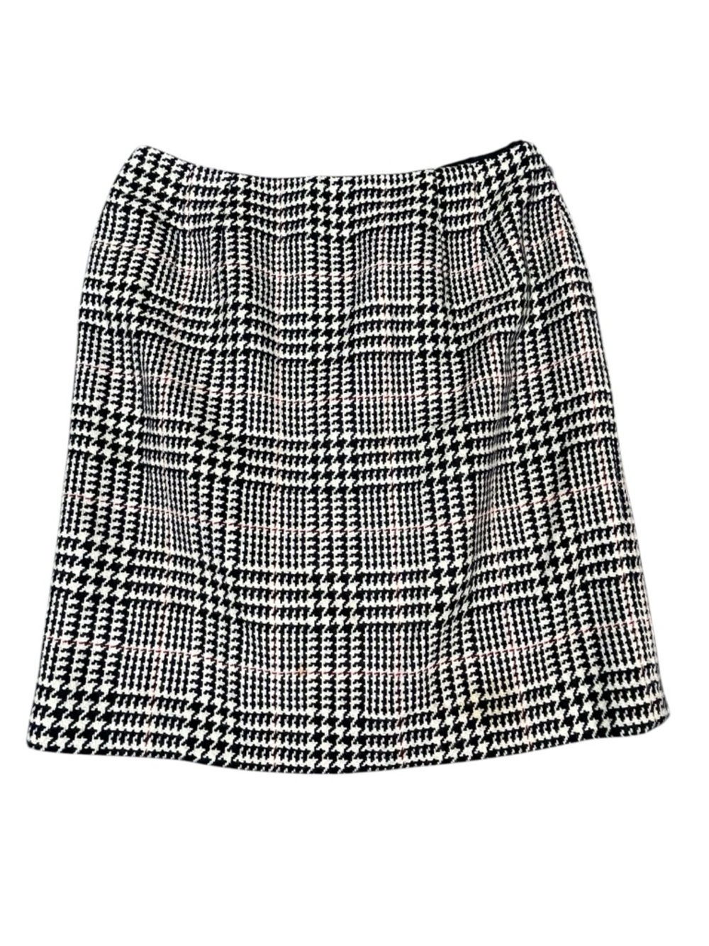 Talbots Wool Houndstooth Preppy Classic Versatile Academic Fun Pencil Skirt - 14